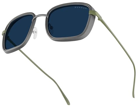 Gunnar Gaming and Computer Eyewear - Fallout Vault 33 - Frame Colour: Gunmetal-Olive, Lens Tint: Sun (Blocks 90% Blue Light & 100% UV Light) - Blue Light Blocking Glasses