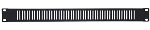 Panel de rack de 19 pulgadas, ventilado, 1U, paneles de rack, recinto, accesorios de rack y gabinete, cantidad x 1 | RPV1