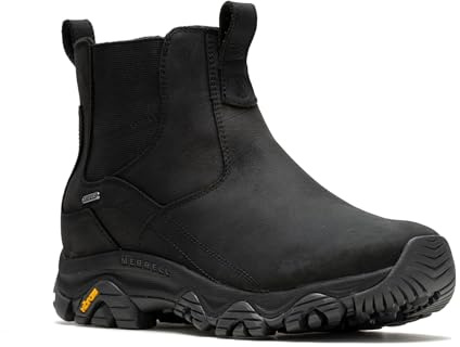 Merrell Men's Moab Adventure 3 Chelsea Waterproof Hiking Boot, Black, 11 Wide
