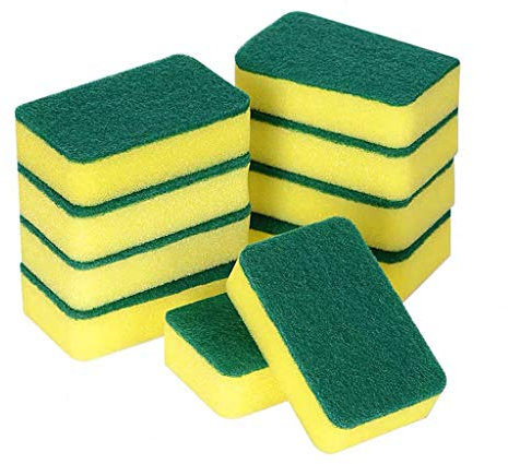 Küchenschwamm 14 Stück 11x7x3cm Spülschwamm Putzschwamm Topfschwamm Reinigungsschwamm Mehrzweck Küchen Zubehör Schwämme Küchenreinigung Töpfe Pfannen Geschirr Spülbecken