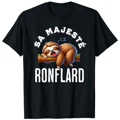 Ronfleur Cadeau Drôle Homme Humour Pyjama T-Shirt