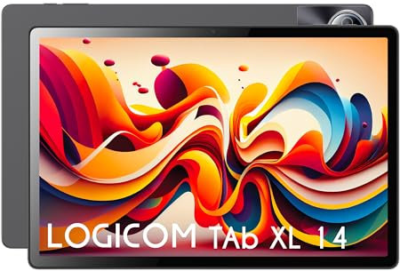Logicom - Tab XXL 14 – Tablet 14 Zoll Android 15 – Octa-Core 1,6 GHz – 128 GB