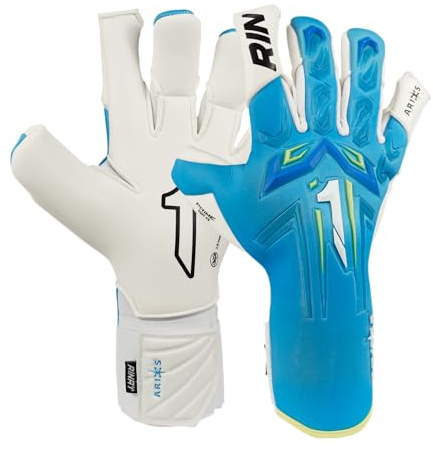 Rinat Aries X Prime Adulto, Guanti da Portiere Blu, Taglia 8