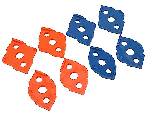 Aramox Radie Jig Router Mall ABS Hörn Radie Jig 8 Storlekar R5 R10 R15 R20 R25 R30 R35 R40 för Träbearbetning Hörn Fräsning Möbler Trim Craft