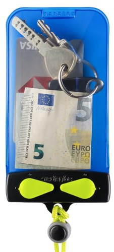 Aquapac Keymaster – Pochette pour Clés de Voiture pour la Natation, Le Surf ou Le Kayak – Porte-Monnaie Étanche sous l’Eau – Pochette de Transport en Plastique – Étui pour Cartes
