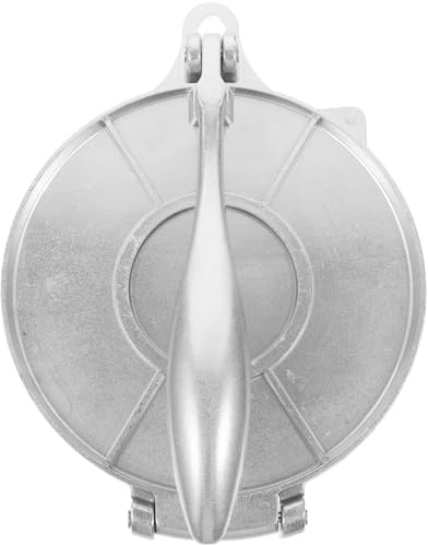 ABOOFAN Pressa Per Tortilla in Alluminio Rotonda e Macchina Per Tortillas Di Mais Resistente e Antiruggine Per Dare Forma Impasto e Cibo in Cucina