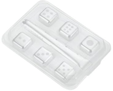 MAGICLULU Cubitos De Hielo De Acero Inoxidable Cubitos De Whisky Para Bebidas Reutilizables Para Cocteles Color Surtido