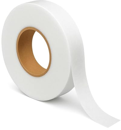 Libenxue 64m x 2cm Hemming Large Web Roll Wonder, Adhesive Fabric Tape, Webbing Tape, Ironing Tape for Ironing, Iron-on Hem Tape for Clothes, Curtains, Trousers