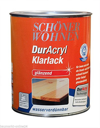 DurAcryl Klarlack 125 ml Glänzend Schöner Wohnen