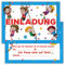 Partycards Einladungskarten Kindergeburtstag Mädchen und Junge, 12 Stück, Postkartenformat A6, Kinder Einladungskarten Geburtstag, Einladungskarten Kindergeburtstag Junge