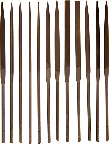 Grobet USA File Set, Tell Needle Set of 12