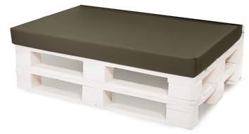 Setgarden Pallkuddar, Bänkkuddar, stort golvkudd, barngolvkudd, stolskuddar, trädgårdskuddar (120 x 60 cm, Grön)