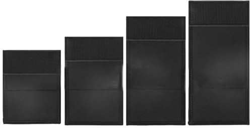 NIYATA 4 Stück Rahmenschutz Fahrrad, für Thule Carbon Frame Protector,Fahrrad Rahmenschutz,S M L XXL für Fahrradträger Ersatzteile für Verschiedene Arten von Fahrrädern