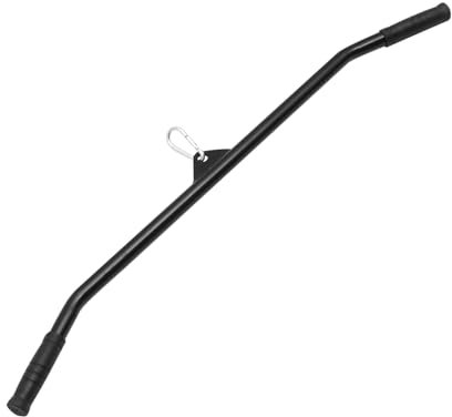 POPETPOP Pull down Bar Steel Diy Fitness Gym Cable Attachment Back Exerciser Tool for Home Gym Strength Training