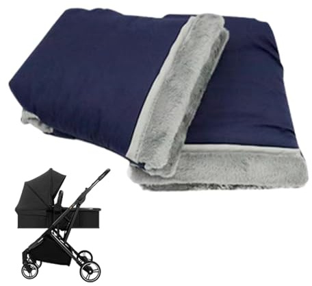 Kinderwagen-Muff, Kinderwagen-Fäustlinge – dicke Kinderwagen-Handschuhe – wasserdichte Motorradhandschuhe, warme Handhandschuhe für Kinder und Erwachsene