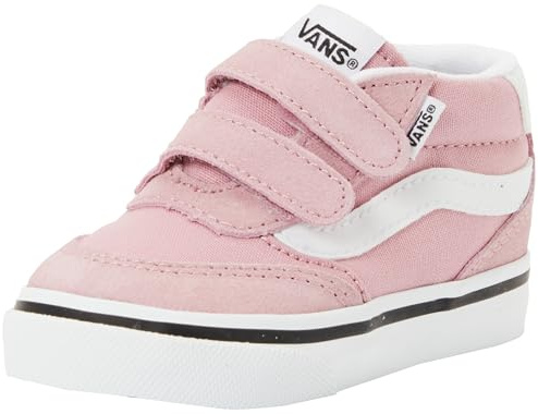 Vans Brooklyn Mid VSneaker Unisex per Bambini, Alba Rosa, 4.5 UK Child