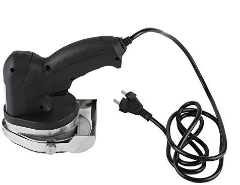 TOPINCN Cuchillo Eléctrico para Kebab Herramienta de Cuchilla de Disco Rebanador con Cortador de Barbacoa Cuchillo de Mano para Pavo Utensilio para Barbacoa Cuchillo de Cocina Cuchillos