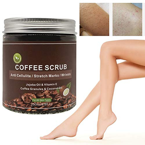250 Ml Coffee Exfoliating Scrub - Kropps- Och Ansiktsskrubbkräm För Djuprengöring Av Huden Och Borttagning Av Död Hud