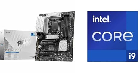 MSI PRO B760-P II Mainboard + Intel® Core™ i9-14900KF Prozessoren 24 cores