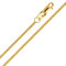 PRINS JEWELS 14 Karat 585 Gold Diamantschliff Spiga Weizen Gelbgold Kette - Breite 1.20 mm (40)