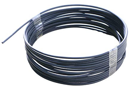 Aopin 3/32 Inch (2.5mm) Heat Shrink Tubing 2:1 Insulation Sealing Against Moisture Corrosion, Wear-Resistant Cable Protector, Black 5M(16.4Ft) 1pcs