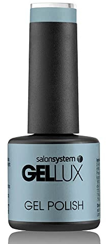 Salon System Gellux Mini Gel Polish Mineral Blue 8ml