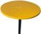 Tischdecke Runde Stretch Tischtuch Wasserdicht Abwischbar Tischschutz Für Drinnen Und Draußen (60cm (Rund),Gelb)