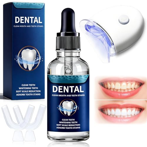 Vernice Sbiancante Per Denti,Vernice sbiancante istantanea per denti,Teeth Whitening Toothpaste,Smalto Rimuovere le Macchie, Cure Semplici,Adatto per uso quotidiano