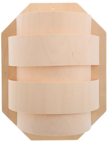 Milisten Pantalla de Lámpara para Sauna de Madera Ligera, Cubierta Decorativa Delicada y Resistente, Accesorio Compatible para Sala de Sauna, Luz Suave para Ambiente Relajante