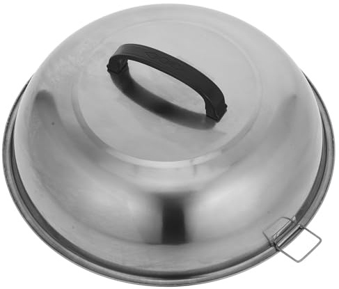 COOPHYA Coperchio Pentola da Cucina in Acciaio Inossidabile Spesso con Manico, Facile da Installare e Riporre, per Uso Domestico in Hotel