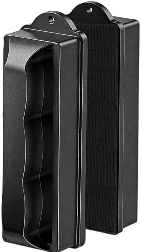 Oneroomone Pulitore Magnetico per Acquari, Spazzola Magnetica per Pulizia Galleggiante, Pulitore per Vetri Magnetico per Acquario Accessori per Acquario per Acquario di 0,6 cm di Spessore (Nero)