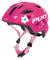 PUKY PH 8 Pro-S | Fahrradhelm für Kinder | Größe S - 45-51 cm | mit integriertem Insektenschutz | Farbe Pink mit Flower-Design