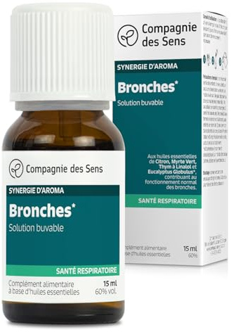 SOIN des BRONCHES - Huiles essentielles en solution buvable