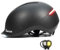 Overade European Innovation - Life Helm Für Fahrräder Und Scooter, Mit Starker Beleuchtung Vorne/Hinten, Inkl. Oximote Blink-Fernbedienung, Einheitsgröße