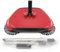 Balayeur de tapis balayeur de rotation à 360 ° Sweeper de plancher avec pinceau à balai de compagnie de compagnie Robust Lightweight pour le bureau à domicile Carpets bas tapis sous-couches, rouge, b