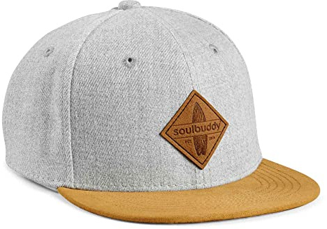 Soulbuddy Casquette Snapback pour Enfants - Unisexe Streetwear - Casquette de Baseball pour Enfants - Casquette élégante pour Le Vacances Unique