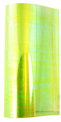 NEWL Selbstklebende Auto-Tönung, Chrom, Chamäleon-Scheinwerfer, Rücklicht, Nebelscheinwerfer, Vinyl, 30,5 x 121,9 cm (Chamäleon-Gelb)