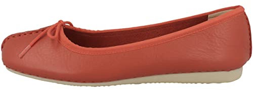 Clarks Women's Freckle Ice Ballet Flats, Grenadine, 4 UK