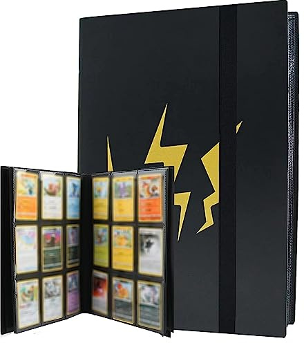 9 Pocket Sammelkarten Album ，Sammelalbum ，Sammelalbum Sammelkarten Album Sammelmappe Karten mit 360 Kartenkapazität