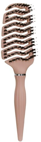 Cepillo de cerdas de jabalí, cepillo de cerdas de jabalí natural, juego de cepillo de pelo profesional, peine de pelo, cepillo de pala, cepillo para desenredar, cepillo de cerdas para desenredar el