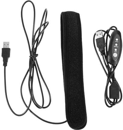 DECORNIJIA Riscaldatore per lenti USB con 3 livelli di temperatura, striscia riscaldante per fotocamera e telescopio USB, per evitare la condensazione, accessori fotografici per esterni