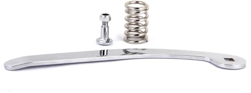 RCGOFOLLOW Hochwertiger Tremolohebel für TLB50 E Gitarre, Zinklegierung, Chrom Finish, Gesamtlänge 165 mm, Lochdurchmesser 65 mm.