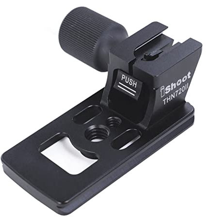 iShoot Stativschelle Fuß Stativring Stand Objektiv Montage Stativ Base Halterungsring Halterung Kompatibel mit Nikon AF-S Nikkor 70-200mm f/2.8E FL ED VR, unten ist Arca-Swiss Fit Kameraplatte