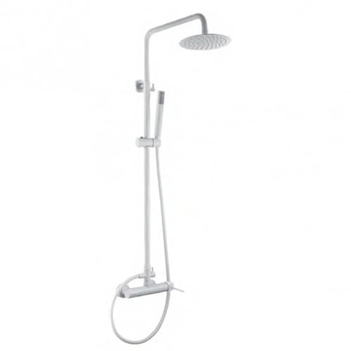 IMEX - Kolumn Engelska Dusch MILOS STICK Series BDYS045/BL Vit Matt