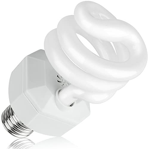 NEPTONION UVA UVB 5.0 Reptilien-Lampe, 13W Zweifach-UV-Lampe, kompakte Leuchtstofflampe, geeignet für Wüstenreptilien