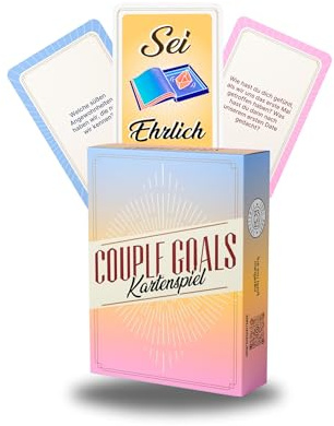 YOUR LOVE CHALLENGE Couple Goals - 120 interaktive Fragekarten - Spannende Fragen für Paare mit tiefgründigen Gesprächen und gemeinsamen Wachstum, perfekt zu Weihnachten