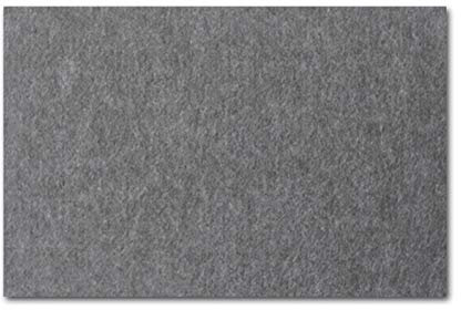 Ommda Kork Pinnwände Rechteckig Korktafel Memoboards Pinnwand Wand Filz mit Klettverschluss für Büro 2 Stück,Grau,30x45cm