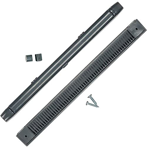 Merriway BH07692 Grille d'aération pour porte de fenêtre Gris 410 x 25 mm