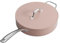 CIARRA Beyond Keramik Bratpfanne 28 cm 4,2 L Induktion mit Deckel Griff Hoher Rand Brat Wokpfanne Schmorpfanne Universalpfanne Antihaftbeschichtung Keramikpfann Backofenfest Rosa