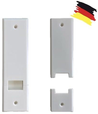 Rolladengurt Abdeckung Lochabstand 160mm, Gurtwickler Abdeckung Montage ohne Gurtausbau, DIY, Blende,Weiß Strukture